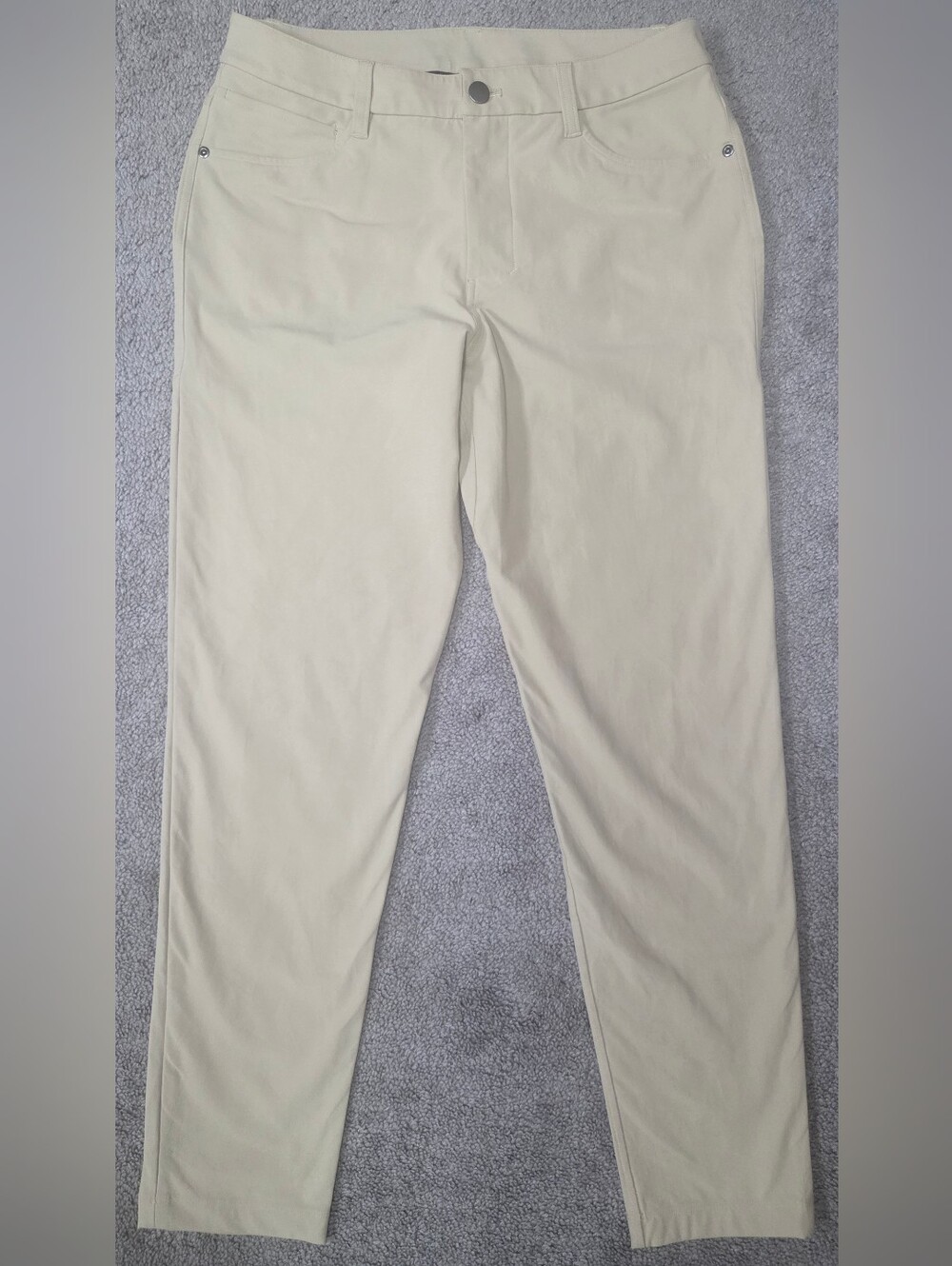 lululemon athletica Slim Cream Chino Pants